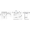 Раковина LAUFEN THE NEW CLASSIC 60x48 8.1385.3.000.104.1